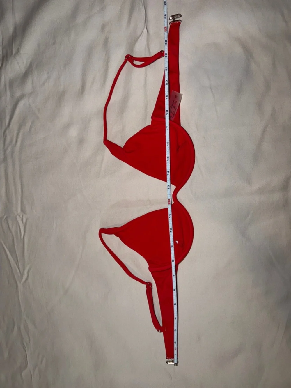 Red Underwire Bikini‎ Top